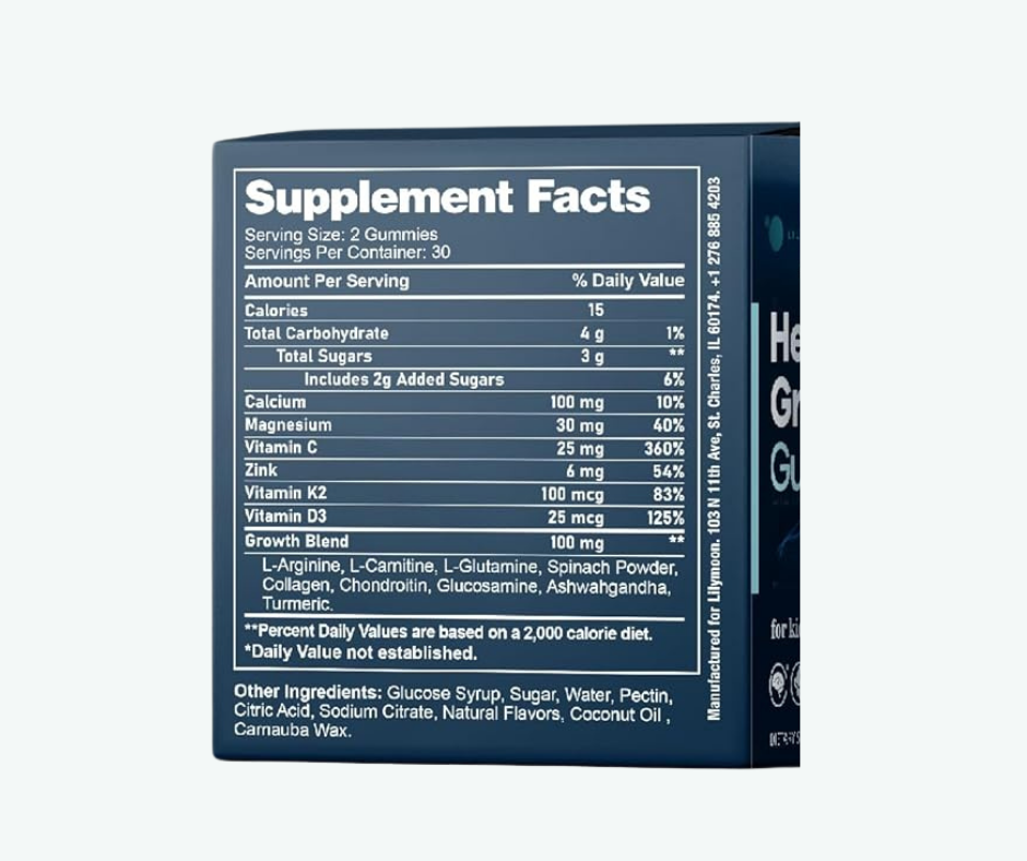 Height Growth Gummies - Gummies