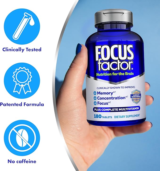 Focus Factor - 180 tabletas